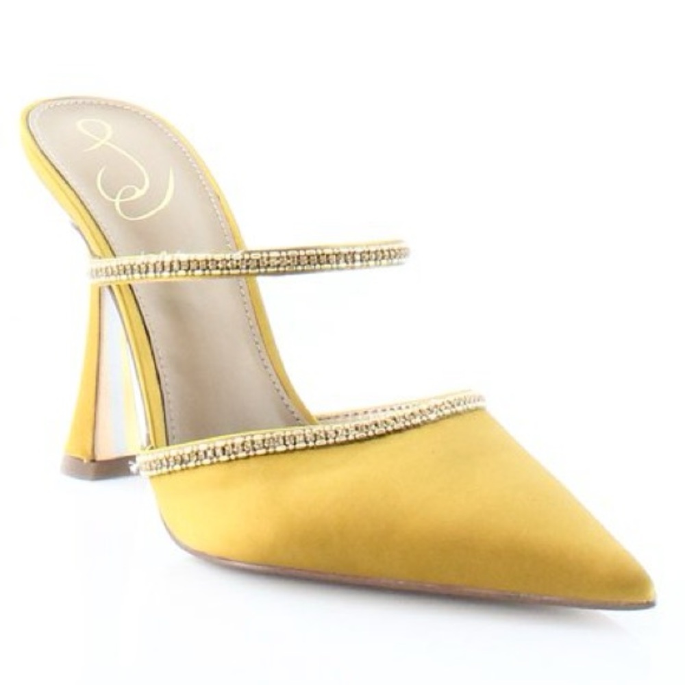 Sam Edelman Aspen Satin Pointed Toe Heels